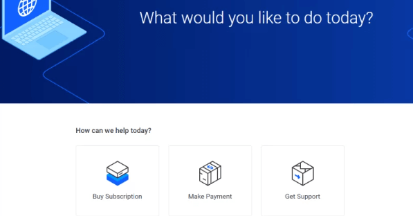 Select Buy Subscription