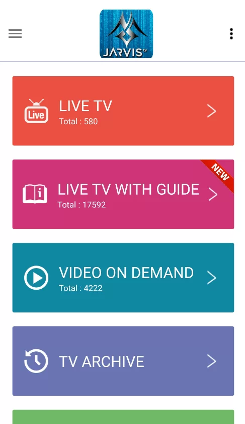 Stream content from Jarvis IPTV