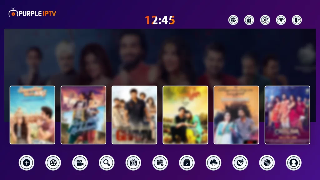 Purple IPTV on Android