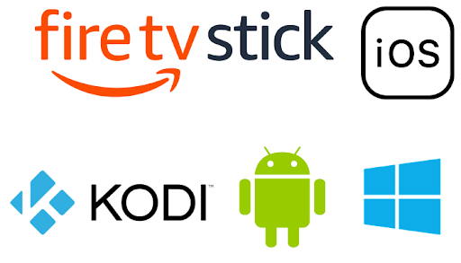 Firestick, iOS, Android, Kodi, Windows PC