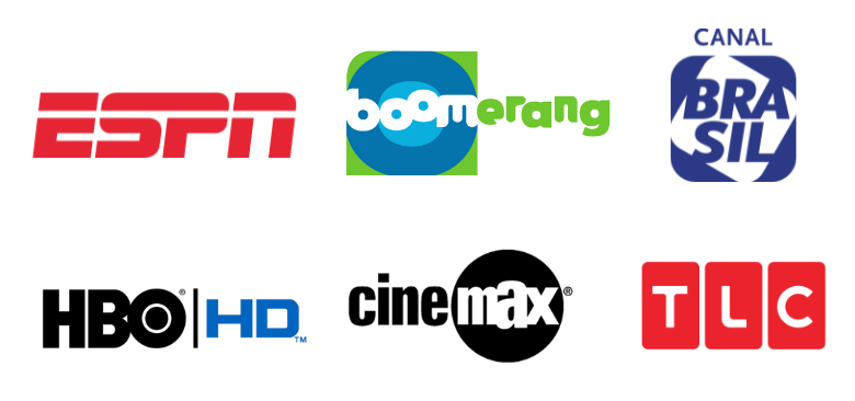 Listas IPTV- Channels List: ESPN, Boomerang, Canal Brazil, HBO HD, Cinemax and TLC