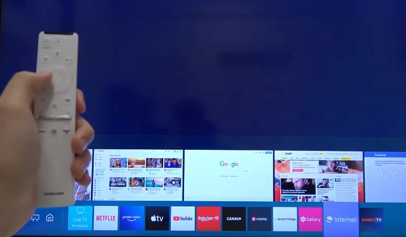Open Browser on Samsung Smart TV