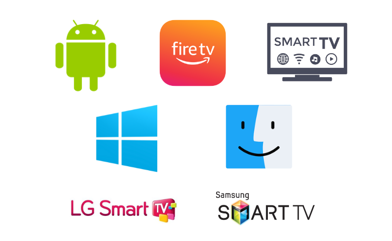 SS IPTV- Supporting Devices: Android, Firestick, Smart TV, Windows PC, Mac, LG Smart TV and Samsung Smart TV