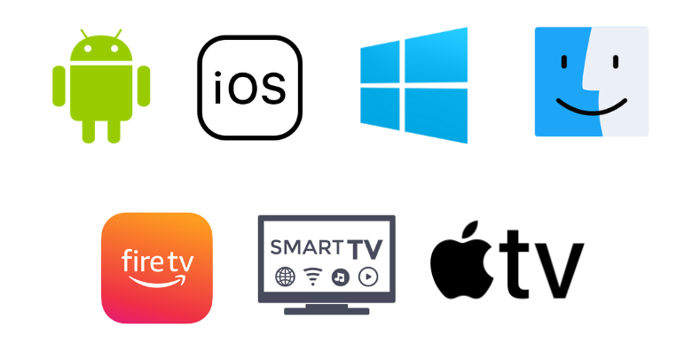 DStv IPTV- Supporting Devices: Android, iOS, Windows PC, Mac, Firestick, Smart TV, Apple TV