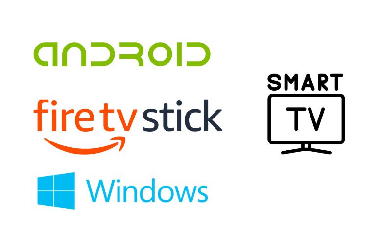 Android, Windows, Smart TV, Firestick for Ola TV.