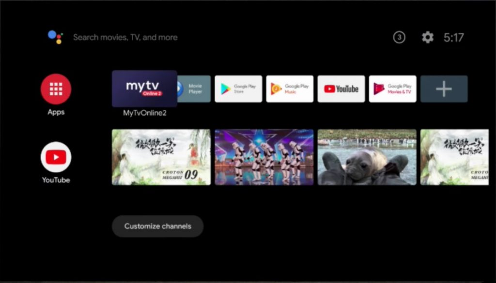 MyTV online2 app on formuler