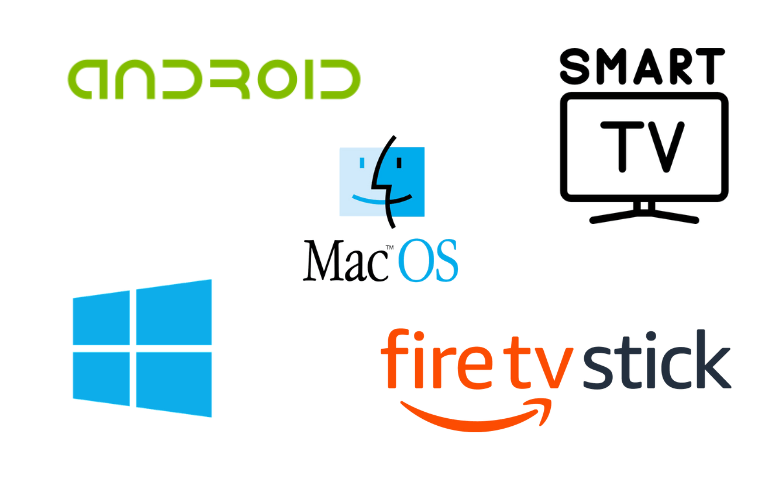 Android, Windows, Mac OS, Smart TV, Firestick device of Greek IPTV.