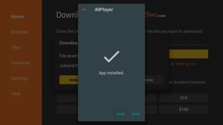 Install iMPlayer IPTV