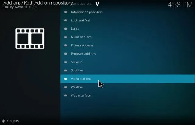 Fluxus IPTV Addon in Video add-ons