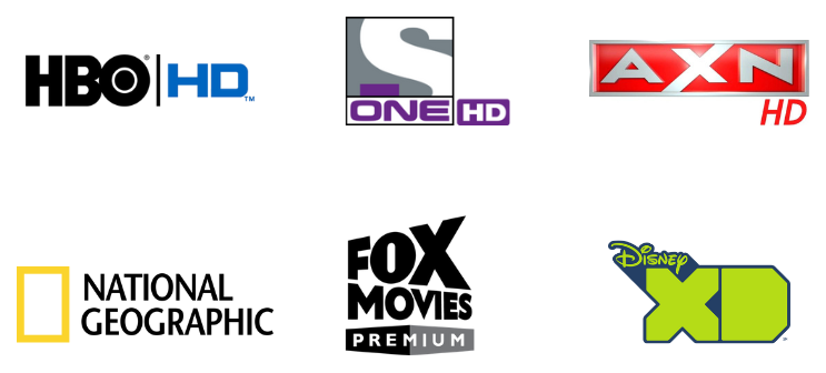 Channel List of IPTV Hut: HBO HD, S One HD, Axn HD, National Geographic, Fox Movies, Disney XD