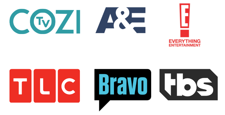 Pure IPTV Channel List: Cozi TV, A&E, E!, TLC, Bravo, TBS