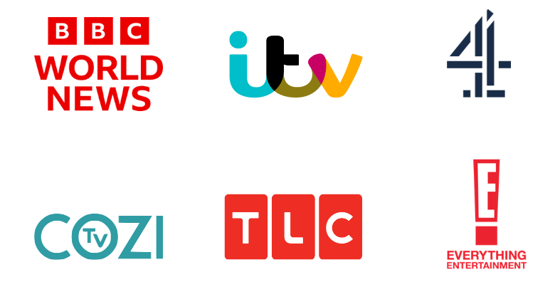 Snook Streams Channel List: BBC World News, iTV, Channel 4, Cozi TV, TLC & E!
