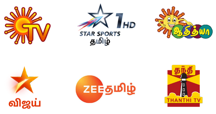 Tamil IPTV- Channel List: Sun TV, Star Sports 1 Tamil HD, Adithya TV, Star Vijay, Zee Tamil, Thanthi TV