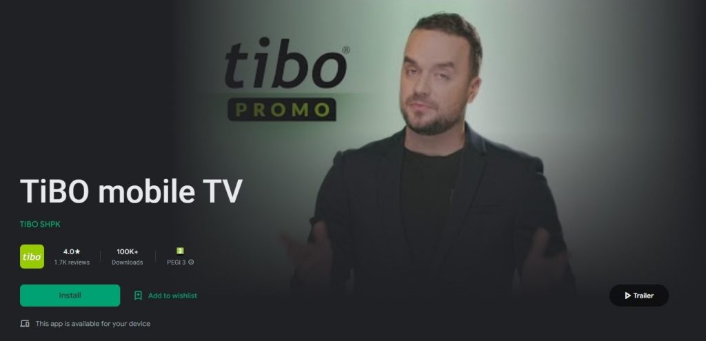 Install Tibo IPTV