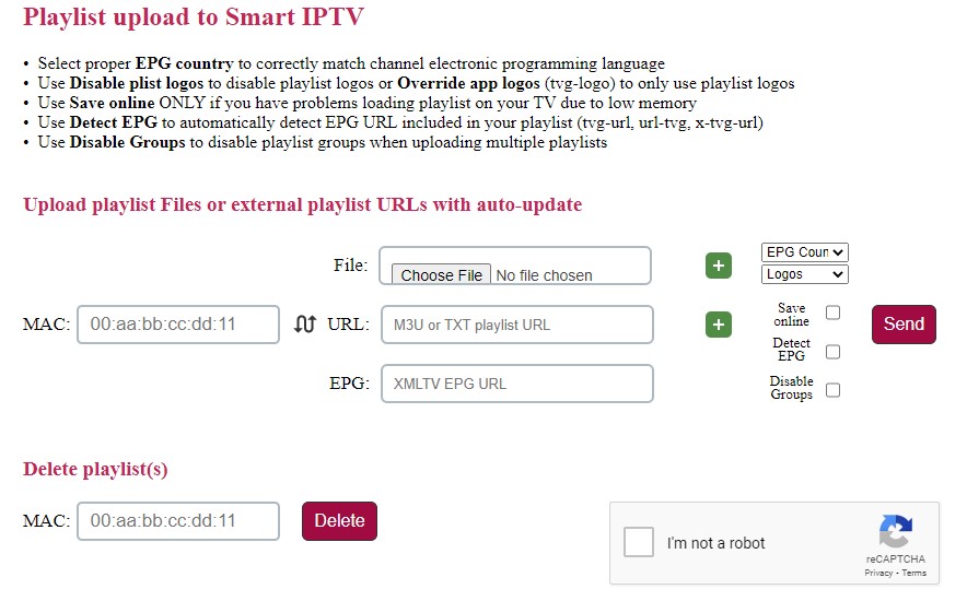 Stream IPTV on LG TV using Smart IPTV