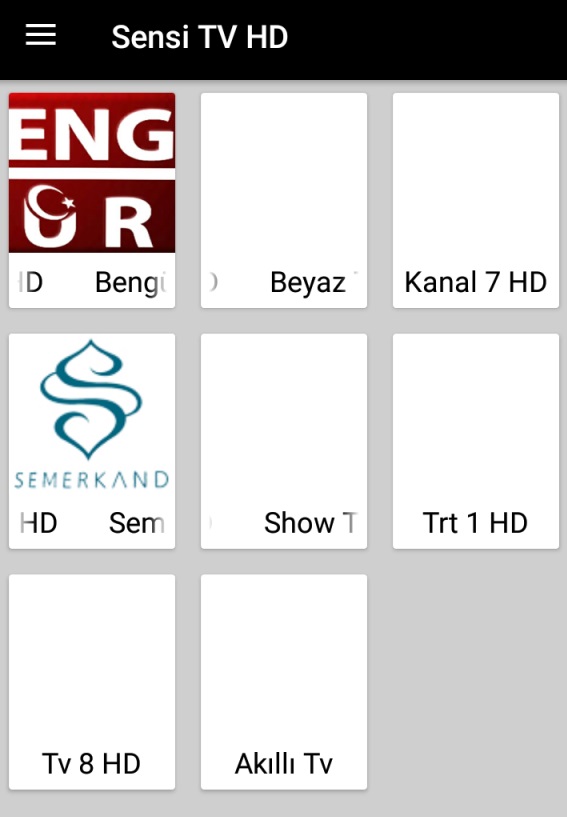 Sensi TV channels