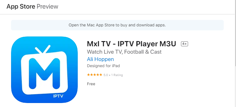  Select the app - Viewsible IPTV 