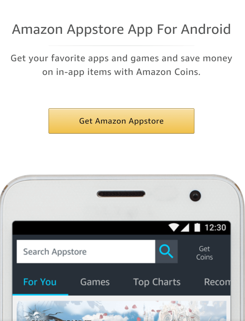 Get Amazon Appstore