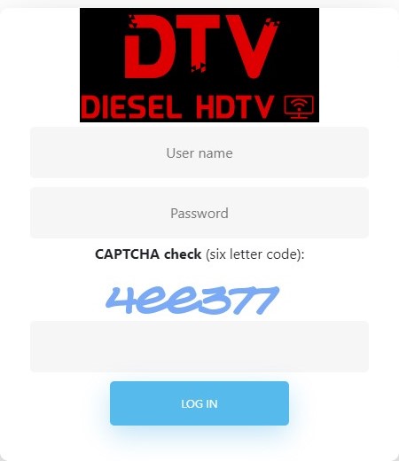 Login to Diesel HDTV account