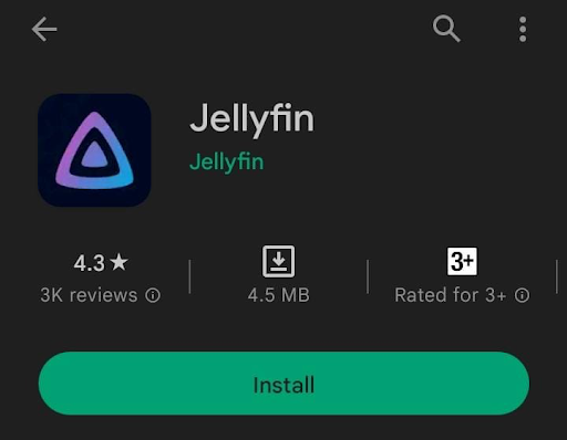 Install Jellyfin app on Android