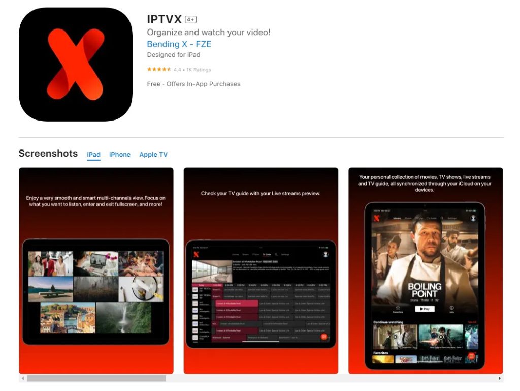 Install IPTVX Player