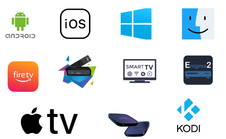 Compatible Devices of Dynasty IPTV