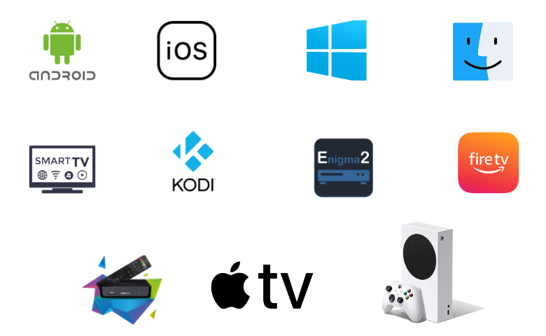 Compatible Devices of NASA IPTV