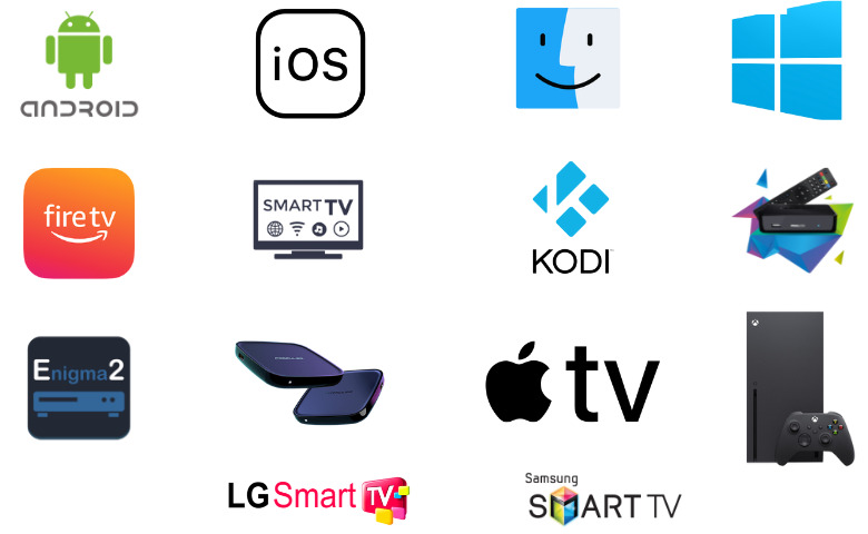 Compatible Devices of Planet IPTV