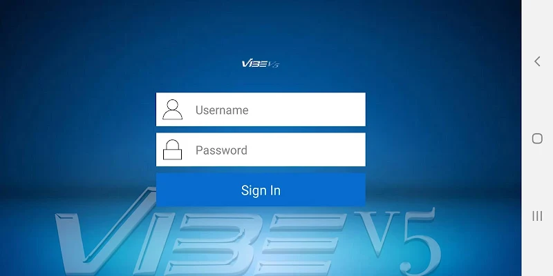  Sign in to Vibe TV IPTV