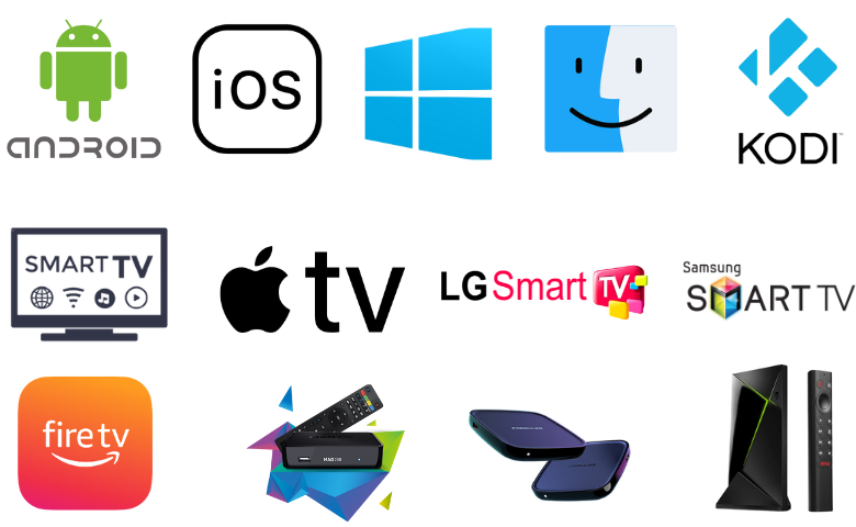 Compatible devices of Viking IPTV