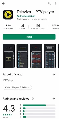 tap the Install button