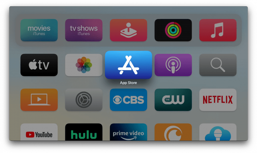 Go to the Apple TV App Library