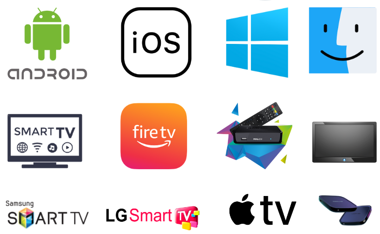 Compatible Devices of Bomba IPTV