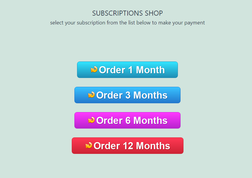 select your subscription duration