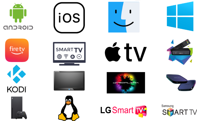 Compatible Devices of Clearstreamz IPTV