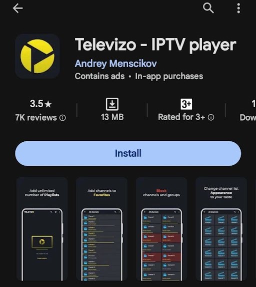 Download Televizo IPTV