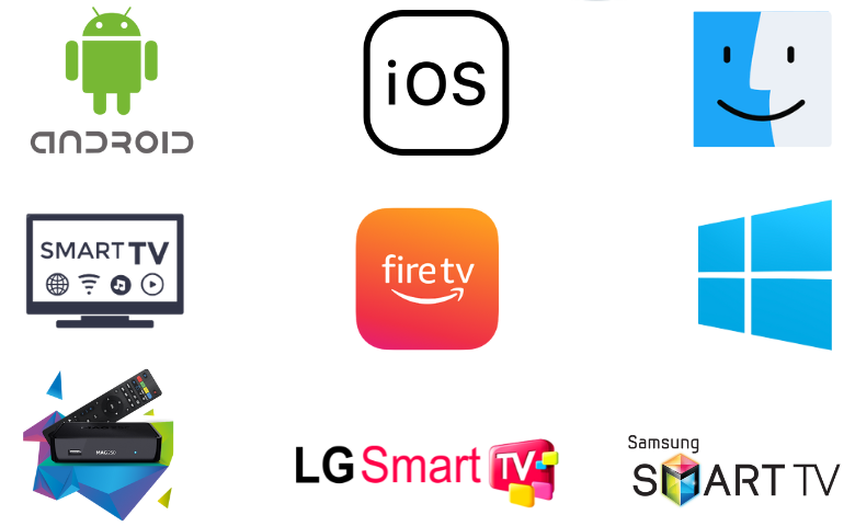 Compatible devices of IPTV Tube