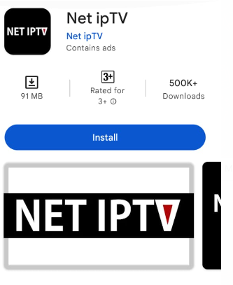 Install the Net IPTV player