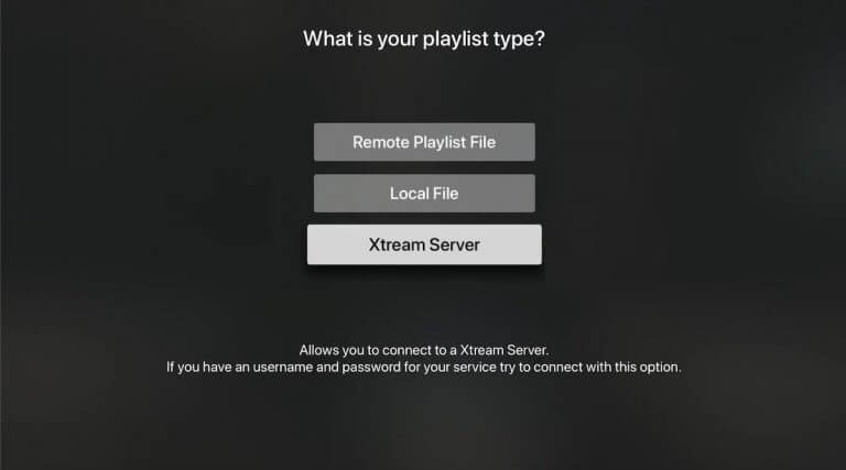 Choose Xtreme Server option