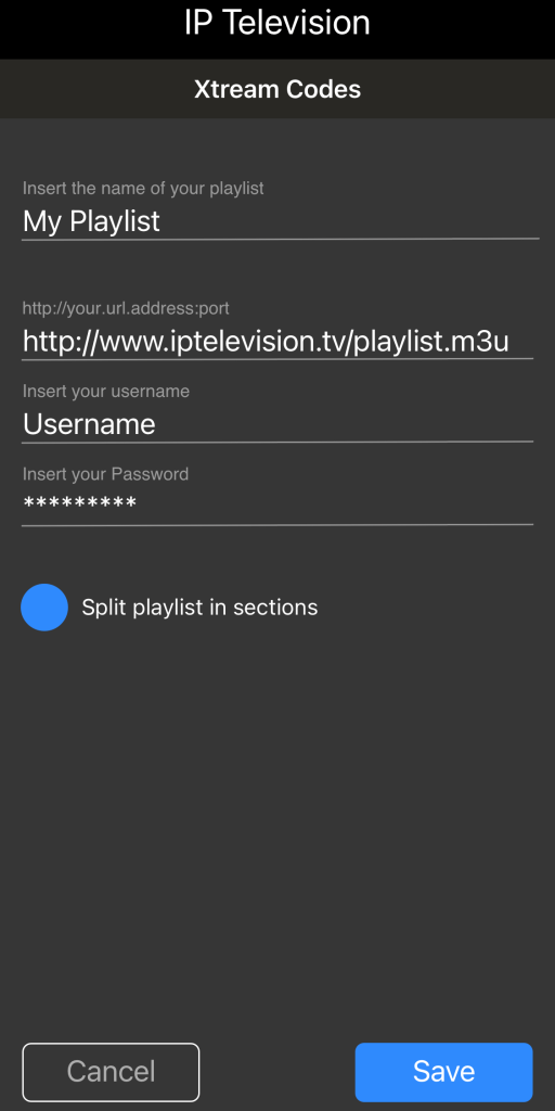  playlist credentials of Warlock Streams IPTV 
